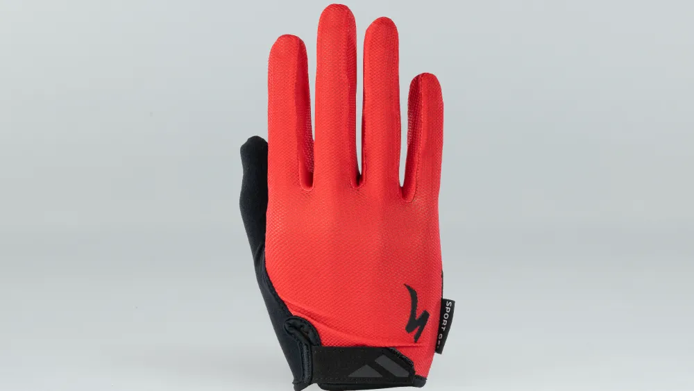 Specialized Men's Body Geometry Sport Gel Long Finger Gloves> Men's Accessories·Gloves