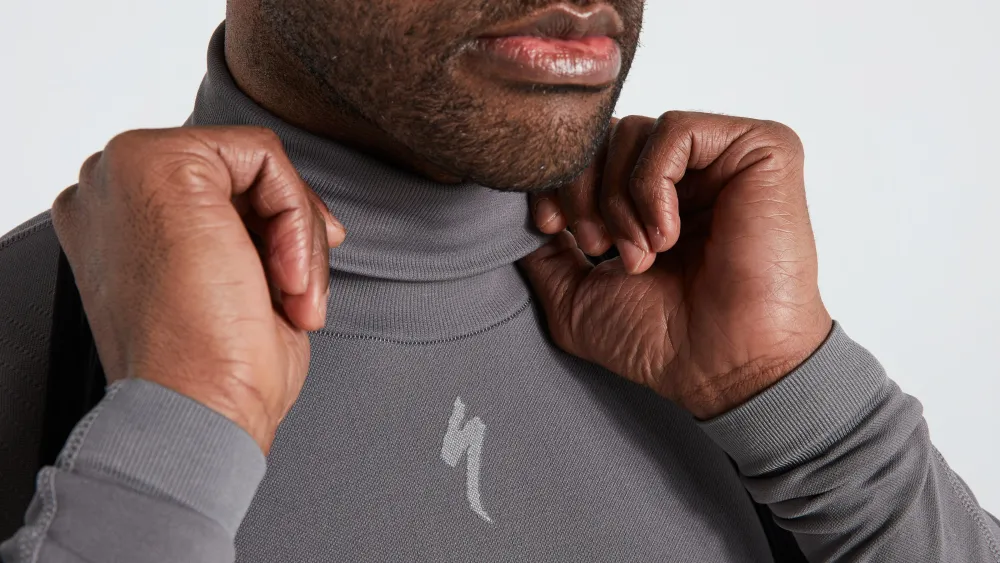 Specialized Men's Seamless Roll Neck Long Sleeve Base Layer> Men's Tops·Base Layers