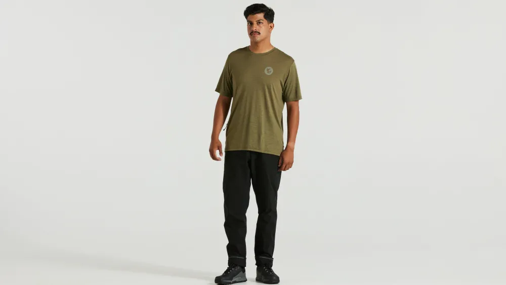 Specialized Men's /Fjällräven Wool Short Sleeve Tee> Men's Casual Wear·Shirts