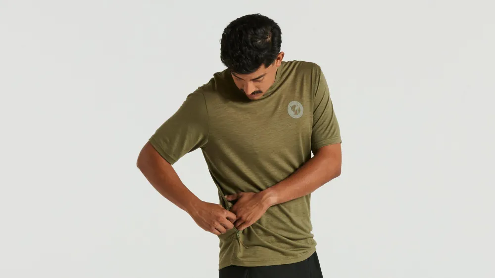 Specialized Men's /Fjällräven Wool Short Sleeve Tee> Men's Casual Wear·Shirts