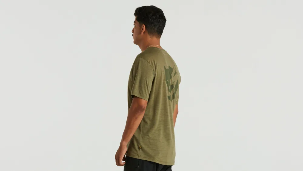 Specialized Men's /Fjällräven Wool Short Sleeve Tee> Men's Casual Wear·Shirts