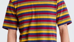 Specialized Men's /Fjällräven Cotton Striped Short Sleeve Tee><noscript><img width=