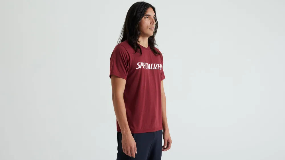 Specialized Men's Wordmark Short Sleeve T-Shirt> Men's Casual Wear·Shirts