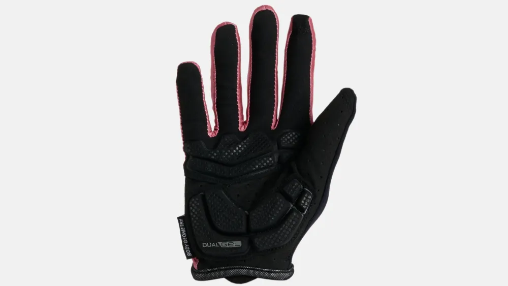 Specialized Women's Body Geometry Dual-Gel Long Finger Gloves>Women Women's Accessories·Gloves