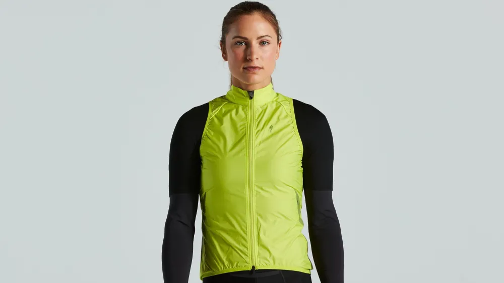 Specialized Women's HyprViz Wind Gilet>Women Women's Tops·Jackets & Vests