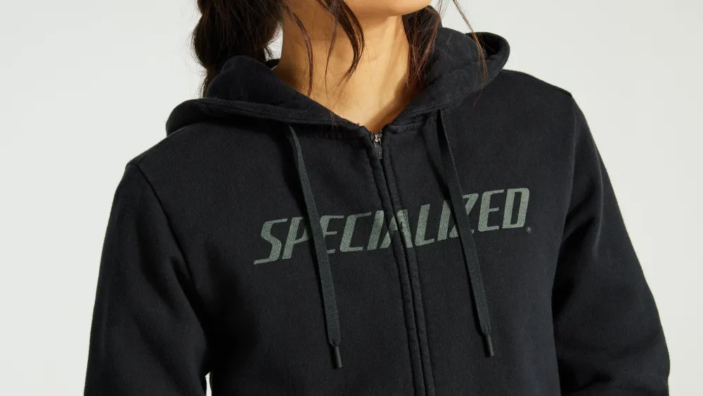 Specialized Women's Legacy Wordmark Zip-Up Hoodie>Women Women's Casual Wear·Hoodies