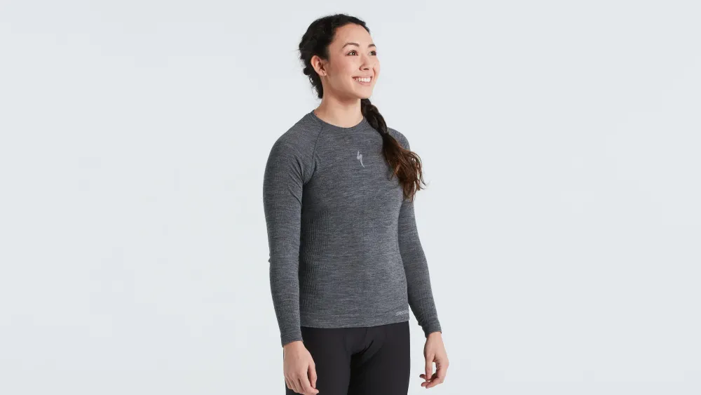 Specialized Women's Merino Seamless Long Sleeve Base Layer>Women Women's Tops·Base Layers
