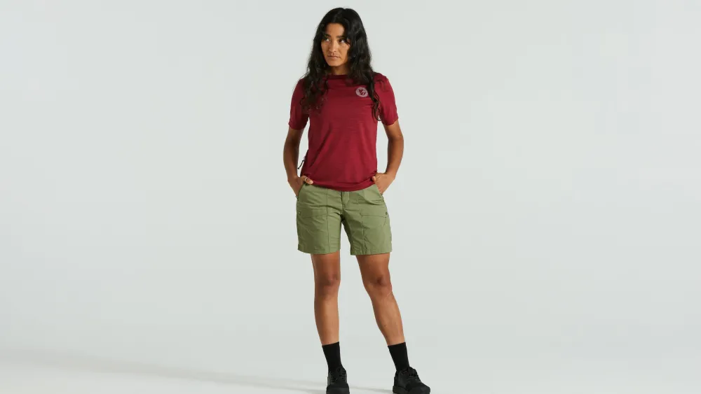 Specialized Women's /Fjällräven Rider's Hybrid Shorts>Women Women's Bottoms·Bibs & Shorts