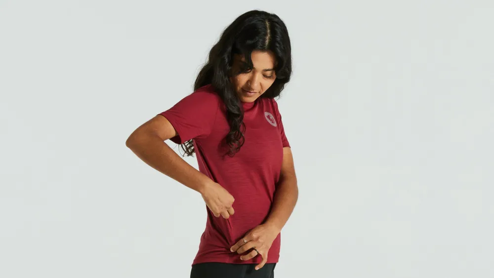 Specialized Women's /Fjällräven Wool Short Sleeve Tee>Women Women's Casual Wear·Shirts