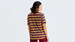 Specialized Women's /Fjällräven Cotton Striped Short Sleeve Tee><noscript><img width=
